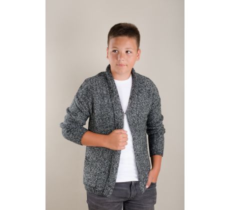 Pletený sveter melírovaný